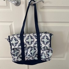 Thirty One Zip Top Organizing Utility Tote Bag