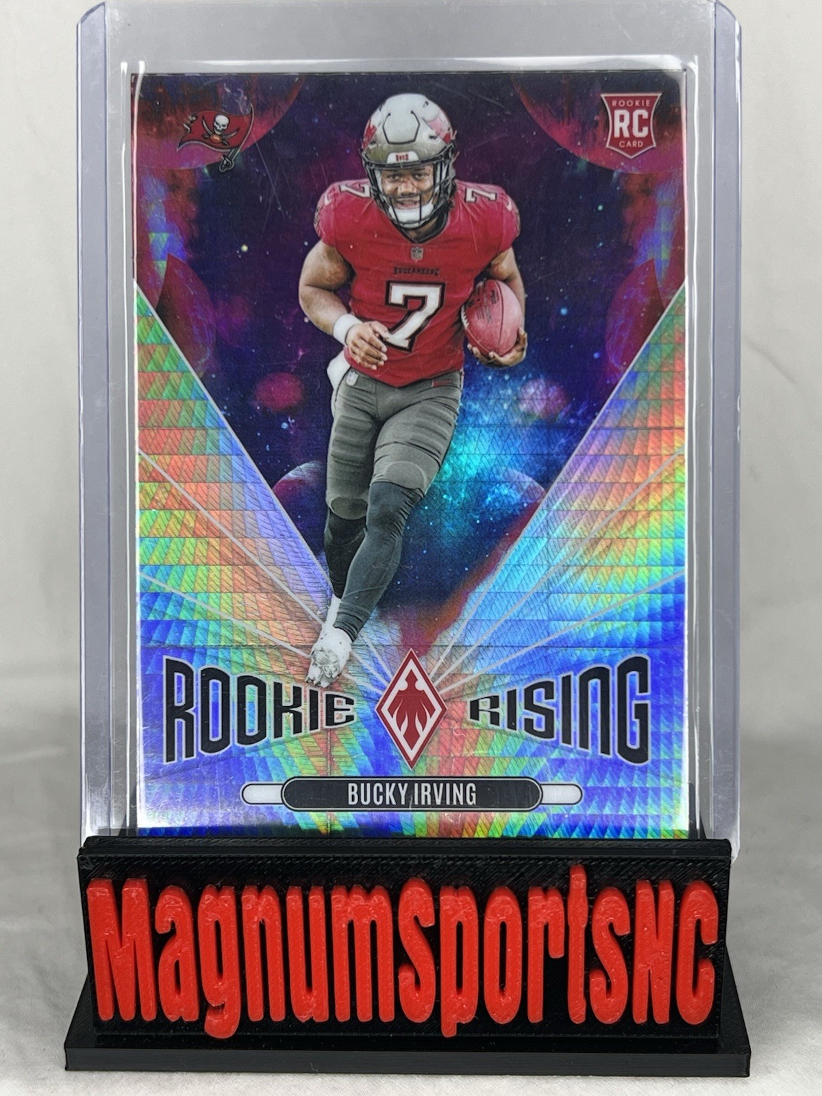 2024 Panini Phoenix Bucky Irving Rookie Rising Silver Hyper RC #RR-BIG