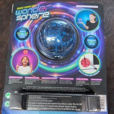 Magic Hover Ball Wonder Sphere Blue Multicolor Lights Tricks Stunts STEM NEW