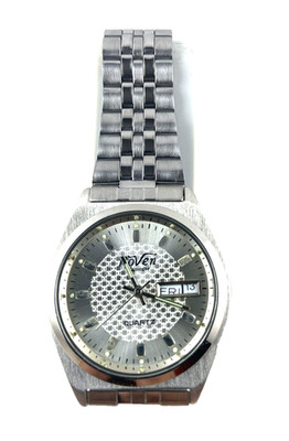 Herren Armbanduhr Roven Quality Watch Metallarmband Quartz Datumanzeige Nr. 32