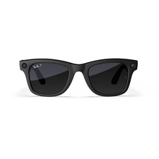Ray-Ban Smart Glasses Meta Wayfarer Gen 2 Matte Black Polarised Graphite