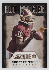 2012 Score Hot Rookies Robert Griffin III #2 4s2