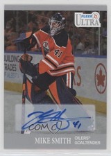 2021-22 Upper Deck Fleer Ultra 30th Anniversary Auto Mike Smith #A-35 Auto 0sd7