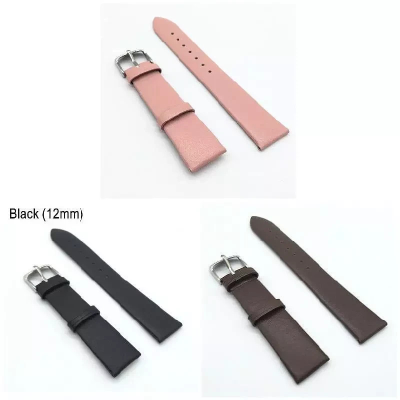 Universal Leather Watch Band Replacement Strap 18MM Watch Band