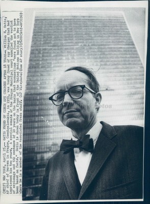 1969 William Oatis Chief Bureau Prague Politics Freed Czech Spy Charge Photo