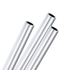 3Stk 300mm Alu-Rundrohr 9x12mm f&uuml;r Bau/Maschinenbau/DIY 0.35"x0.47"x11.8"