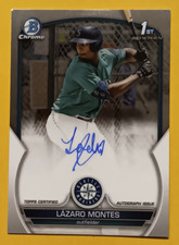 2023 Bowman Lazaro Montes 1st Bowman Prospects Auto CPA-LM READ