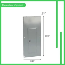 SQUARE D HOM3060L225PGC LOAD CENTER 225A 1P 30-60 MAIN LUG NEMA1