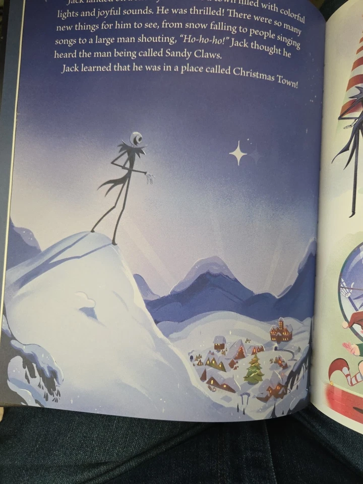 Big Golden Book Disney The Nightmare Before Christmas Hardcover NEW - Image 3 of 3