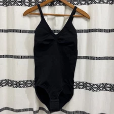 Skinnygirl Shapewear Bodysuit Black Medium Smoothers & Shapers Firm Control