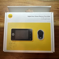 Yale Digital Door Viewer Memory Plus 4500 Live Viewing Doorbell - New & Sealed