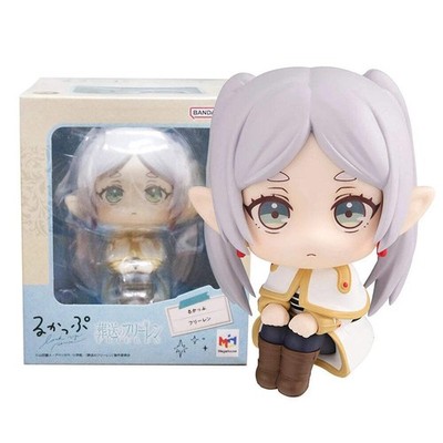 11 CM Anime Sousou no Frieren Frieren Figur Look Up Puppe Farn süßes Model sitzend