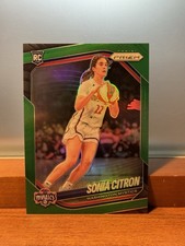 2025 Panini WNBA Prizm - Sonia Citron Green Prizm #122 (RC)