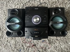 Phillips Mini Hi Fi System FWM200D With 2 Speakers | Untested read description