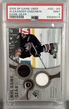 2005-06 SP Game Used Edition - Nhl Game Gear Alex Ovechkin #GG-AO /100 Rookie RC