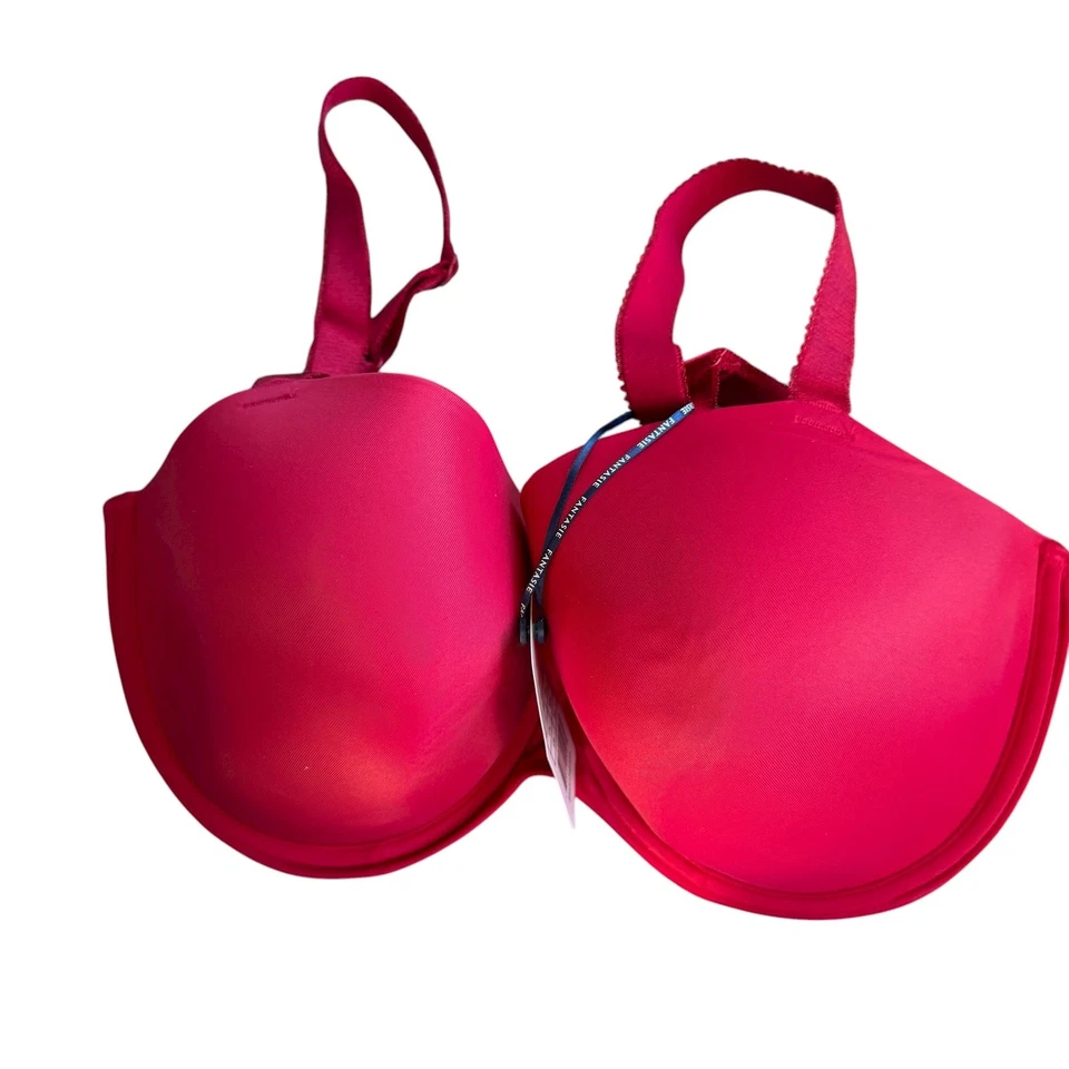 Sujetador Camiseta Fantasie Smoothease 34I Rojo FL2310 Con Aros Moldeado Suave Nuevo Con Etiquetas Foto 3 de 4