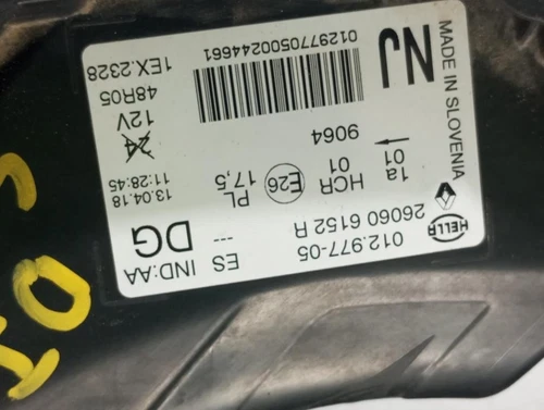 260606152R Faro Izquierdo para RENAULT CAPTUR I Life 2018 938148 - Imagen 2 de 10