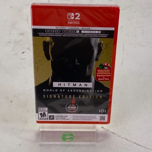 New Hitman World Of Assassination: Signature Edition (Nintendo Switch 2, 2025)