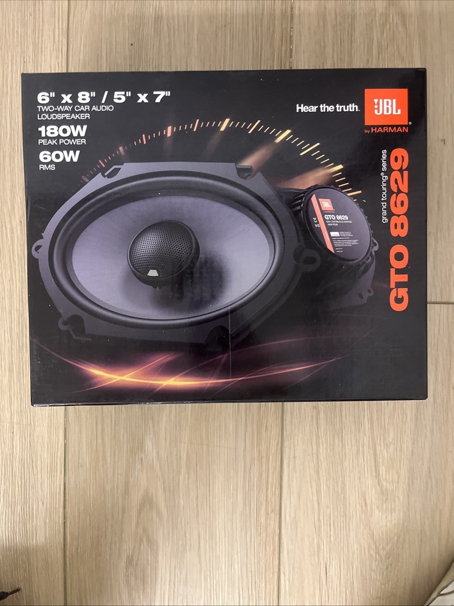 JBL GTO 8629 6” X 8” Two Way Car Audio Loudspeaker 180 W