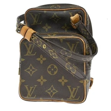 LOUIS VUITTON Mini Amazon Shoulder Bag Monogram Leather Brown M45238 86KB853