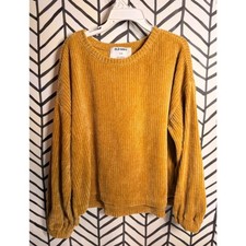 Old Navy Super Soft High Low Cable Knit Sweater Girls M 8 5030