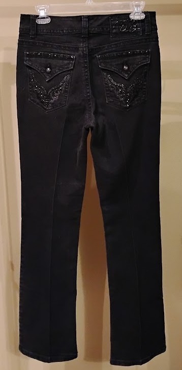 Code Bleu Annette Women's Black Solid Denim Bootc… - image 2