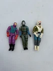 VINTAGE GI JOE USED figure lot x3 ARAH 1980s parts or restore