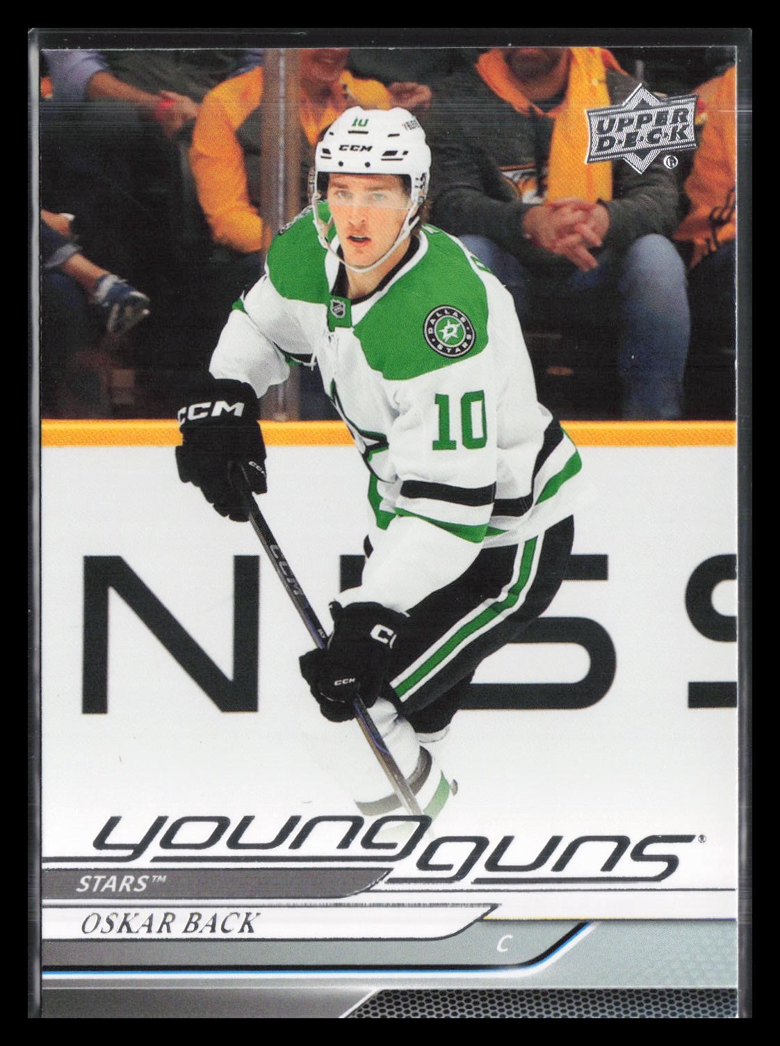 Oskar Back Young Guns 2024-25 Upper Deck #465