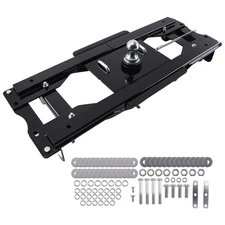 30000LB Rated Gooseneck Hitch for Ford F-250 F-350 F-450 2023-2025 Black