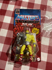 MASTERS OF THE UNIVERSE ORIGINS TRAP JAW  yellow version