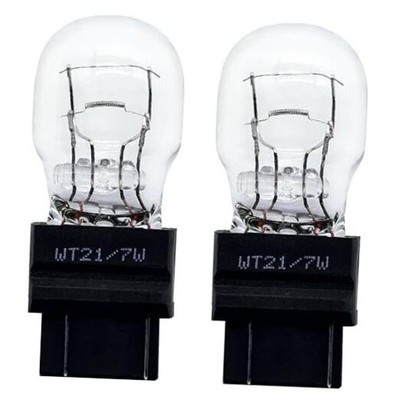 WT21/7W Halogen Bulbs 12V OEM Standard Replacement WT21W/7W Rear Brake Tail 