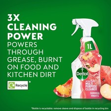 Antibacterial Cleaning Spray Summer Fruits 1L