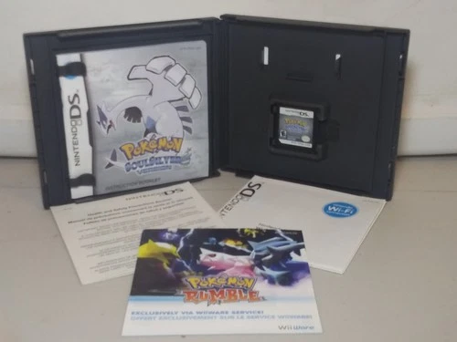 Pokemon SoulSilver Version W/Manual Authentic Nintendo DS NDS No Pokewalker