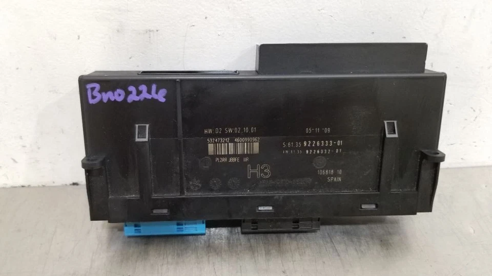 10 BMW 135I 2010 OEM CARROCERÍA MÓDULO DE CONTROL BCM PRINCIPAL 6135922633301 Foto 2 de 4