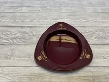 Vintage John Player Carlton Ashtray Ornamin Praesidium Burgundy Tobacco Advert