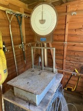 Kent & Sussex (Scales) Ltd Analogue Dial Industrial Platform Scale 45kg/100lb