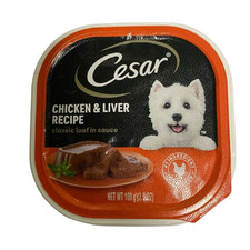 Cesar Canine Cuise Classics Chicken And Liver 3.5 Oz