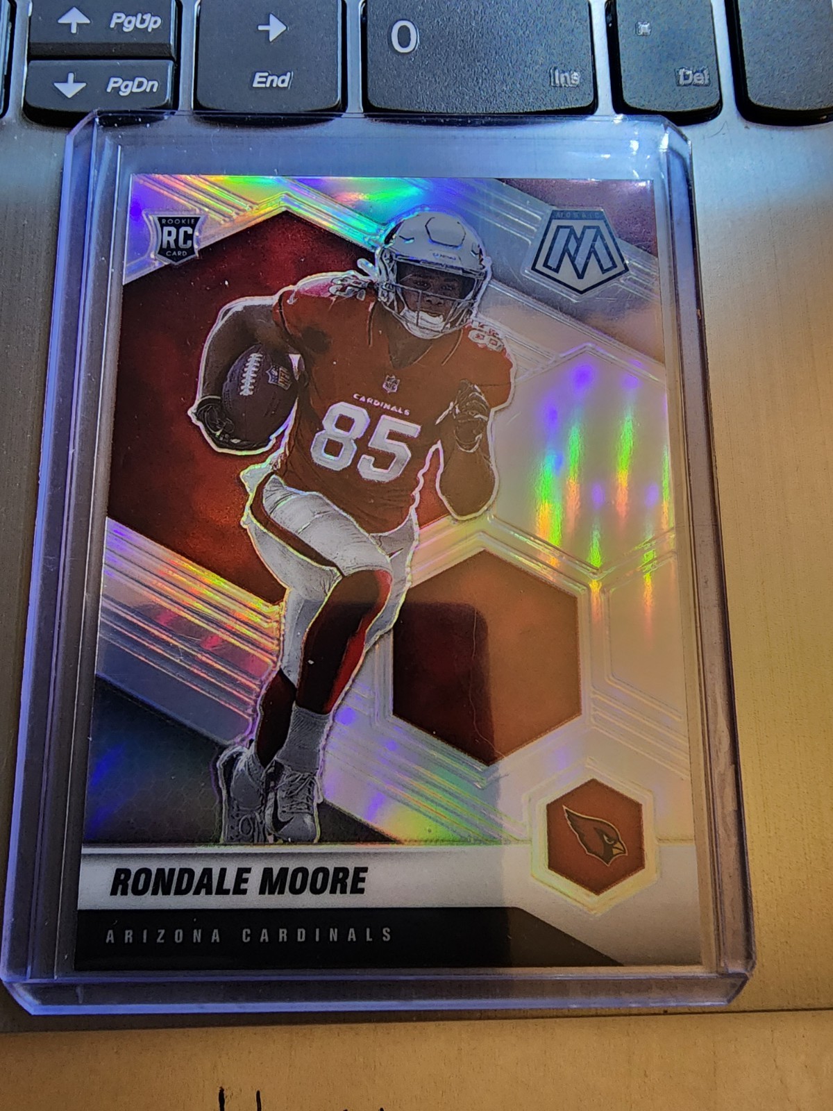 2021 Panini Mosaic - Rondale Moore - Silver Prizm Rookie Arizona Cardinals #317