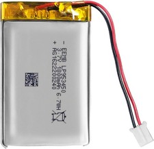 LiPo 3.7V 1800mAh Battery Pack - Slim Rechargeable Power for Small Devices