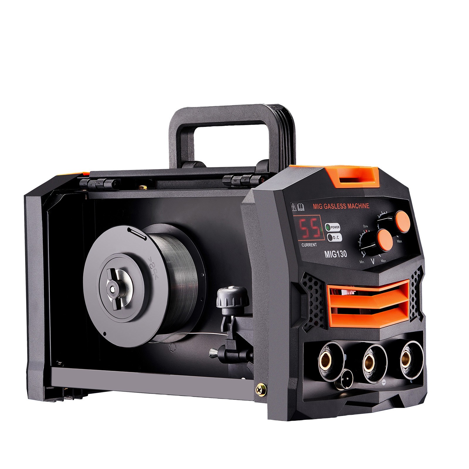Machine à souder MIG 130A inverter IGBT compacte pour tôle fine acier