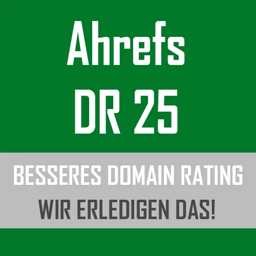 Ahrefs Domain Rating - Verbesserung auf DR 25 - SEO - ahrefs ranking service - Bild 2 von 4
