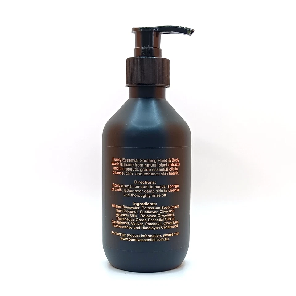 Jabón de manos y cuerpo calmante natural Purely Essential Terra Firma 1O0 % Foto 4 de 4