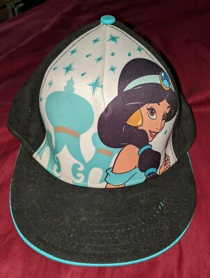 Disney Princess Jasmine A Whole New World Snapback Hat Cap Aladdin New NWT  RARE
