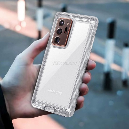 Für Samsung Galaxy S21 Plus S22 S23 Ultra S20+ Hülle Robust Klar Handyhülle - Bild 14 von 55