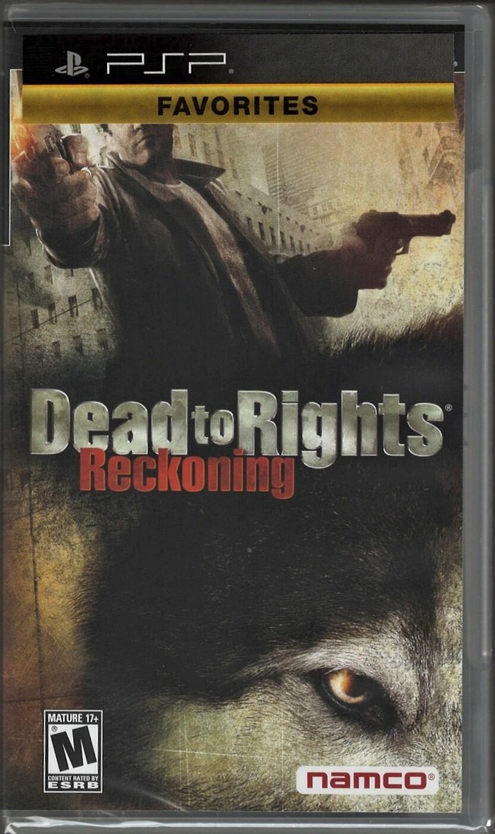 Dead to Rights: Reckoning PSP (Brand New Factory Sealed US