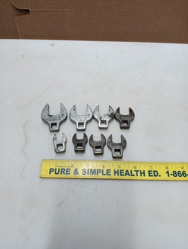 snap on crows foot set sae 8pc Etching