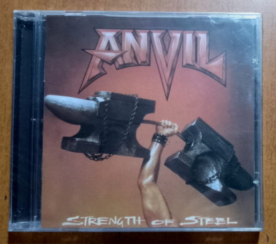 Anvil - Strength of Steel Brazilian version with Bonus tracks RARE OOP!