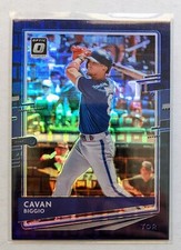 2020 Donruss Optic Cavan Biggio FOTL Blue Pandora Prizm /99 #137 Blue Jays