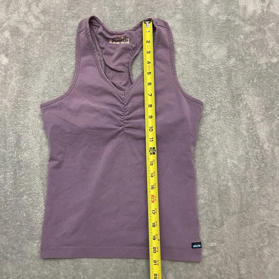 Camiseta sin mangas Kavu para mujer, sujetador incorporado púrpura talla XS Foto 2 de 4