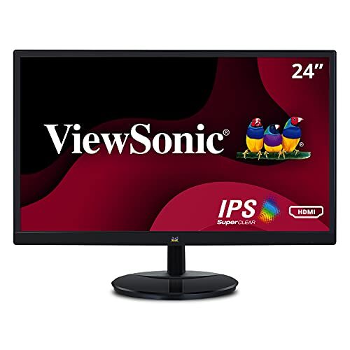 ViewSonic VA2459-SMH 24 Inch IPS 1080p LED Monitor with HDMI and VGA Inputs | eBay